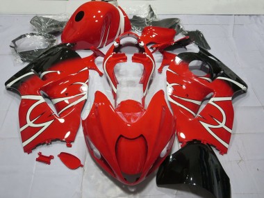 Carena Moto Suzuki GSXR 1300 1996-2007 - Rosso Bianco Nero Fabbrica