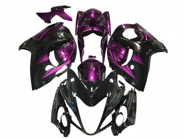 Carena Moto Suzuki GSXR 1300 2008-2020 - Nero Lucido Viola Profondo Fabbrica