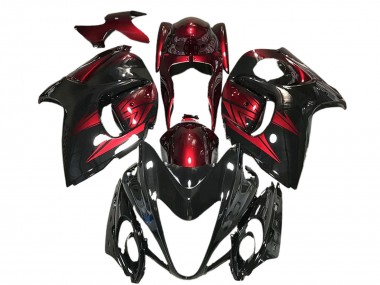 Carena Moto Suzuki GSXR 1300 2008-2020 - Nero Lucido Rosso Profondo Fabbrica