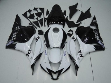 Carena Moto Honda CBR600RR 2009-2012 - Bianco Nero Lucido Repsol Fabbrica