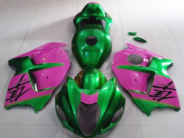 Carena Moto Suzuki GSXR 1300 1996-2007 - Lucido Verde Rosa Fabbrica