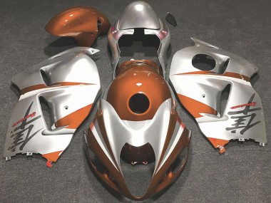 Carena Moto Suzuki GSXR 1300 1996-2007 - Lucido Arancia Argento Fabbrica