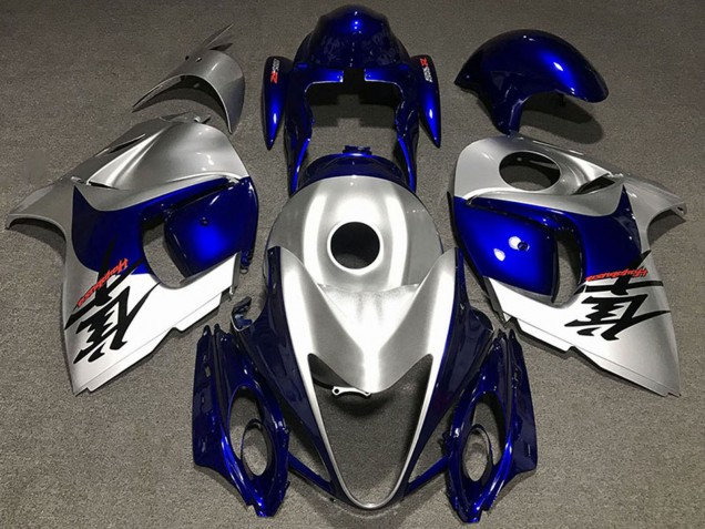 Carena Moto Suzuki GSXR 1300 2008-2020 - Lucido Argento Blu