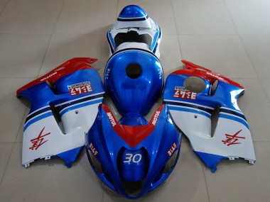 Carena Moto Suzuki GSXR 1300 1996-2007 - Blu Bianco Rosso Fabbrica