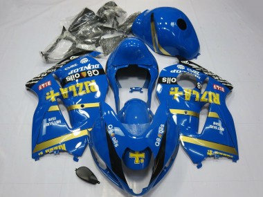 Carena Moto Suzuki GSXR 1300 1996-2007 - Blu Oro Rizla Fabbrica