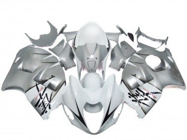 Carena Moto Suzuki GSXR 1300 1996-2007 - Argento Bianco OEM Stile Fabbrica