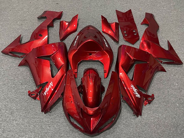 Carena Moto Kawasaki ZX10R 2006-2007 - Caramella Rosso