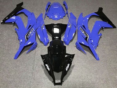 Carena Moto Kawasaki ZX10R 2011-2015 - Blu Nero Lucido Fabbrica