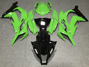 Carena Moto Kawasaki ZX10R 2011-2015 - Verde Nero Lucido Fabbrica