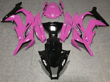 Carena Moto Kawasaki ZX10R 2011-2015 - Rosa Nero Lucido Fabbrica
