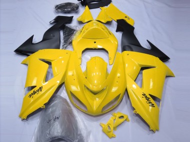 Carena Moto Kawasaki ZX10R 2006-2007 - Giallo Nero Fabbrica