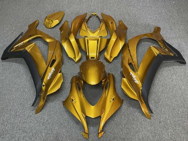 Carena Moto Kawasaki ZX10R 2016-2020 - Oro Nero Bianco Ninja Fabbrica