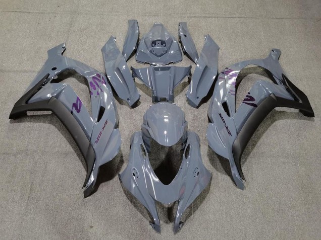 Carena Moto Kawasaki ZX10R 2016-2020 - Nardo Grigio Viola
