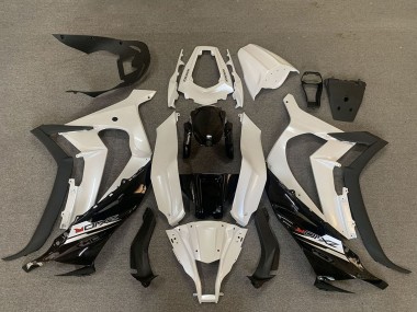 Carena Moto Kawasaki ZX10R 2011-2015 - Bianco Perla Nero Lucido Nero Opaco Fabbrica