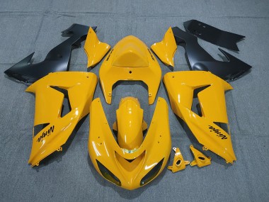 Carena Moto Kawasaki ZX10R 2006-2007 - Giallo Nero Ninja Fabbrica