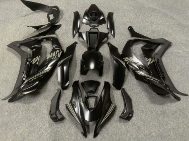 Carena Moto Kawasaki ZX10R 2016-2020 - Nero Opaco Grigio Ninja Fabbrica