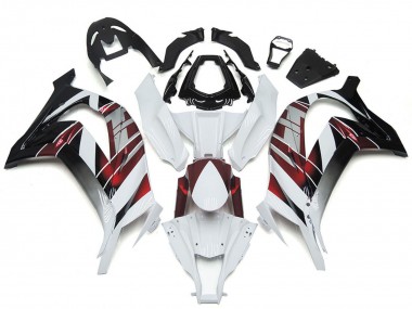 Carena Moto Kawasaki ZX10R 2016-2020 - Bianco Rosso Nero Fabbrica