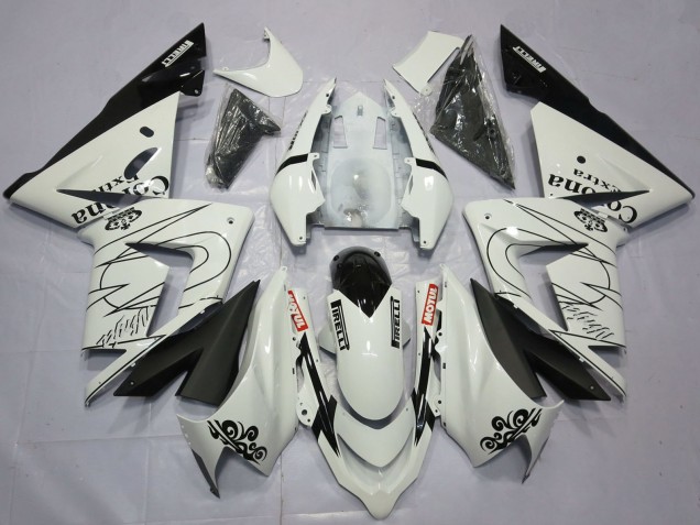 Carena Moto Kawasaki ZX10R 2004-2005 - Bianco Corona