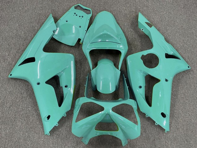 Carena Moto Kawasaki ZX6R 2003-2004 - Ciano