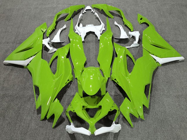 Carena Moto Kawasaki ZX6R 2019-2022 - Bianco Verde