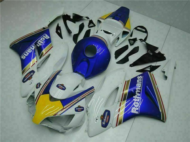 Carena Moto Honda CBR1000RR 2004-2005 - Bianco Blu Giallo Rothmans