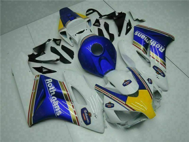 Carena Moto Honda CBR1000RR 2004-2005 - Bianco Blu Giallo Rothmans
