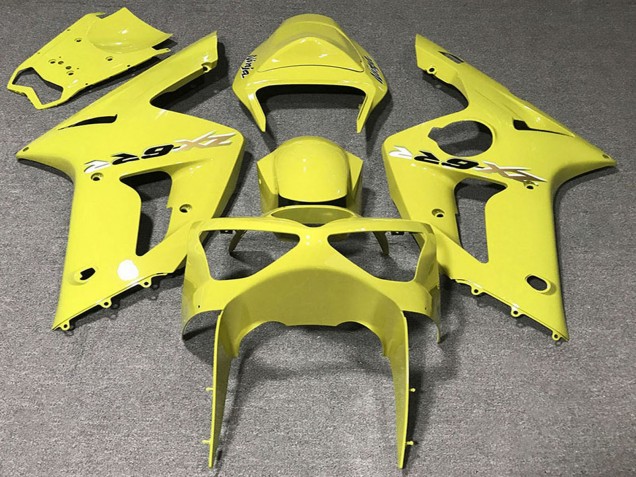 Carena Moto Kawasaki ZX6R 2003-2004 - Giallo