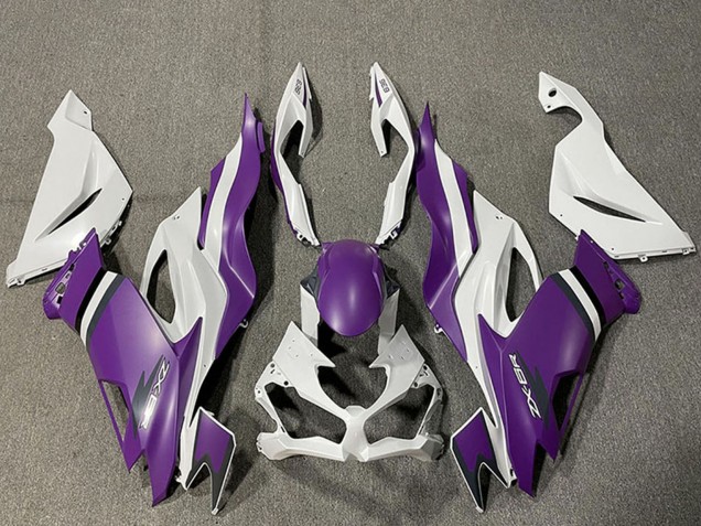 Carena Moto Kawasaki ZX6R 2019-2022 - Bianco Viola