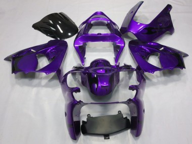 Carena Moto Kawasaki ZX6R 2000-2002 - Viola Fabbrica