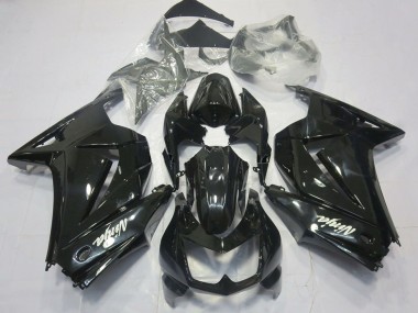 Carena Moto Kawasaki Ninja 250 2008-2012 - Nero Lucido Bianco Ninja Fabbrica