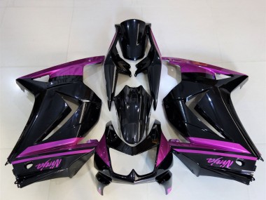 Carena Moto Kawasaki Ninja 250 2008-2012 - Nero Lucido Viola Fabbrica