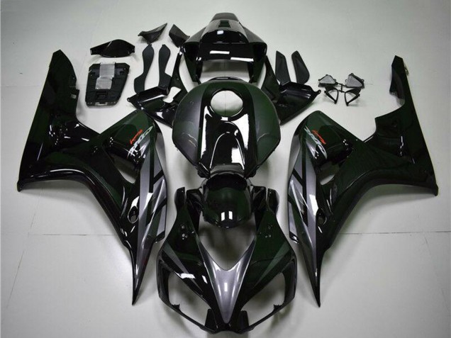 Carena Moto Honda CBR1000RR 2004-2005 - Nero Lucido Grigio