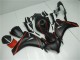 Carena Moto Honda CBR1000RR 2008-2011 - Nero Opaco Rosso