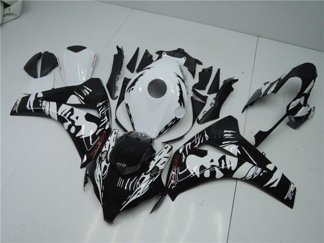 Carena ABS Honda CBR1000RR 2008-2011 - Bianco Nero Lucido