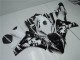 Carena ABS Honda CBR1000RR 2008-2011 - Bianco Nero Lucido