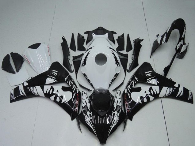 Carena ABS Honda CBR1000RR 2008-2011 - Bianco Nero Lucido