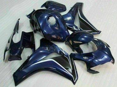 Carena Moto Honda CBR1000RR 2008-2011 - Blu Scuro Nero Lucido Fabbrica