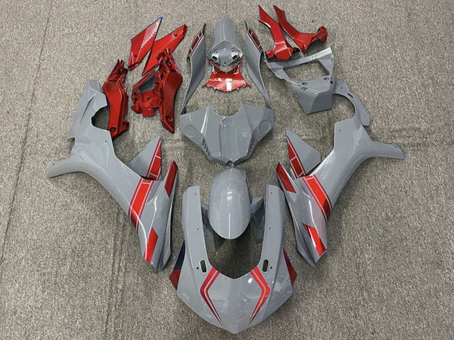 Carena Moto Yamaha R1 2015-2019 - Nardo Grigio Rosso