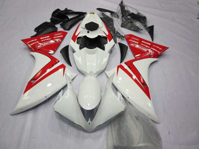 Carena Moto Yamaha R1 2012-2014 - Bianco Rosso