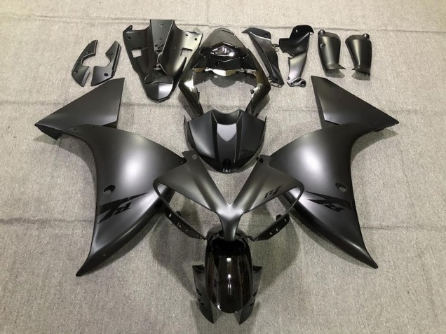 Carena Moto Yamaha R1 2012-2014 - Nero Lucido Nero Opaco