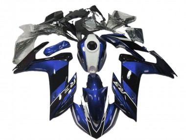 Carena Moto Yamaha R3 2015-2018 - Blu Bianco Nero Lucido Fabbrica