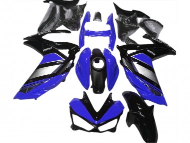 Carena Moto Yamaha R3 2015-2018 - Blu Argento Nero Lucido Yamalube Fabbrica