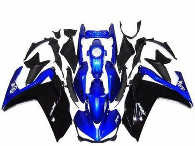Carena Moto Yamaha R3 2015-2018 - Blu Nero Lucido