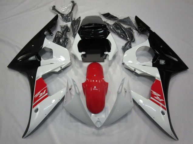 Carena Moto Yamaha R6 2005 - Bianco Rosso Nero