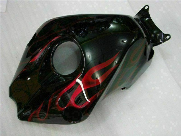 Kit Carena Moto Honda CBR1000RR 2008-2011 - Nero Lucido Rosso Fiamma