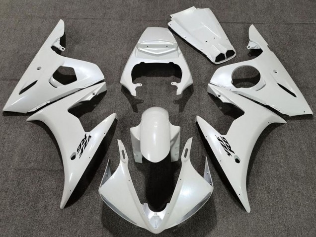 Carena Moto Yamaha R6 2005 - Bianco Perla