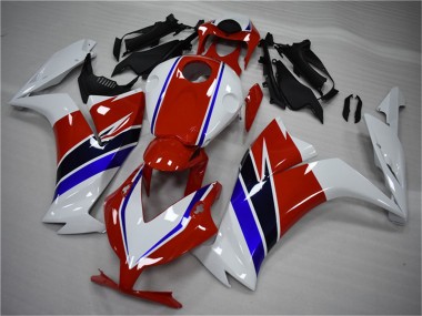 Kit Carena Moto ABS Honda CBR1000RR 2012-2016 - Bianco Rosso Blu Fabbrica