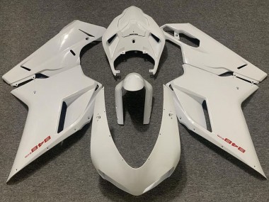 Carena Moto Ducati 848 2007-2014 - Bianco Perla Fabbrica