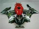 Carena Moto Honda CBR1000RR 2012-2016 - Rosso Nero Bianco Argento Verde Nero Lucido