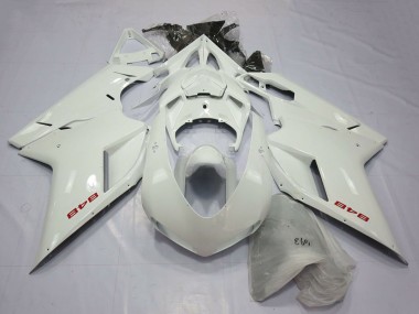 Carena Moto Ducati 848 2007-2014 - Bianco Perla Fabbrica